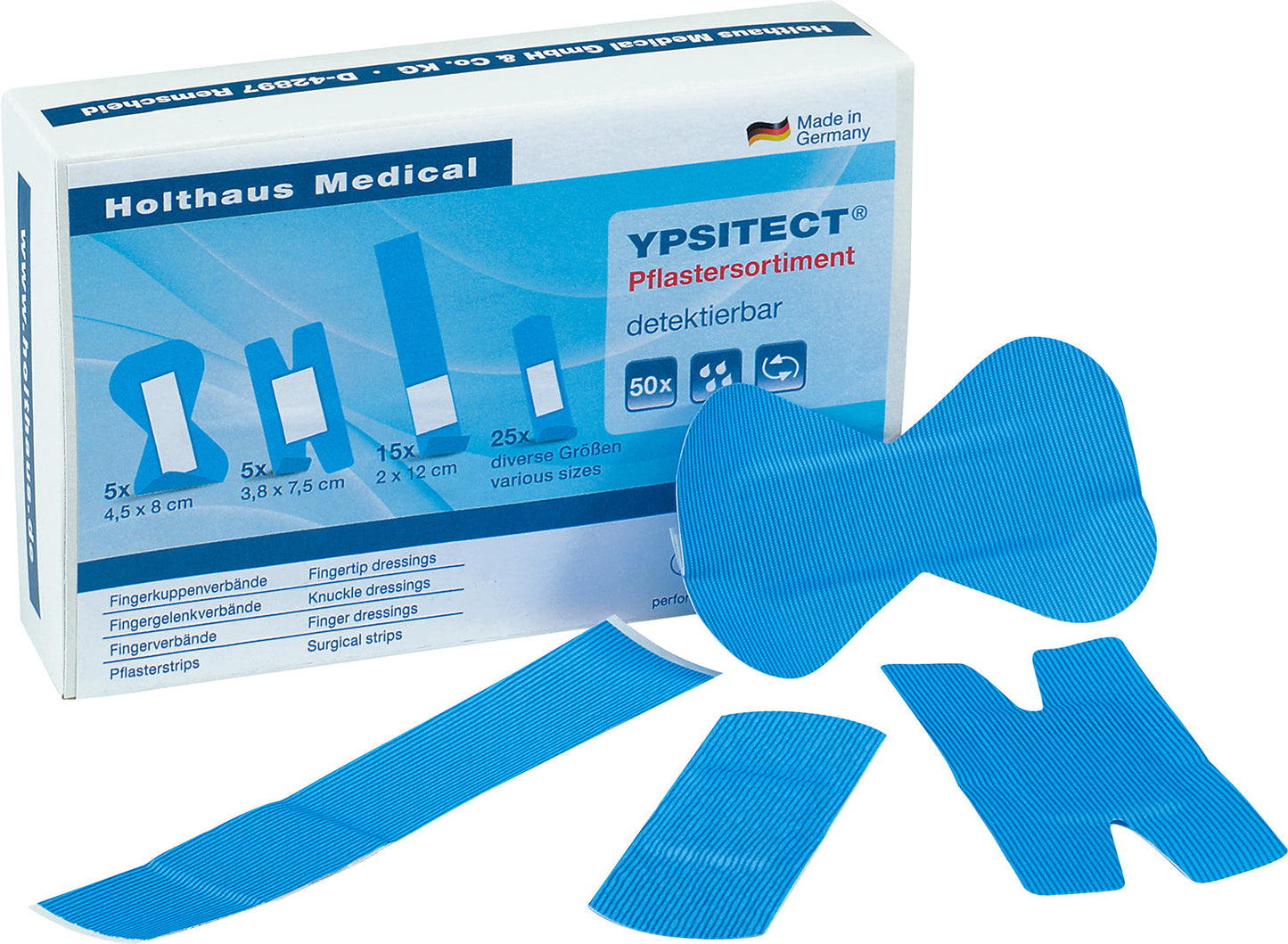 YPSITECT Pflastersortiment detecable