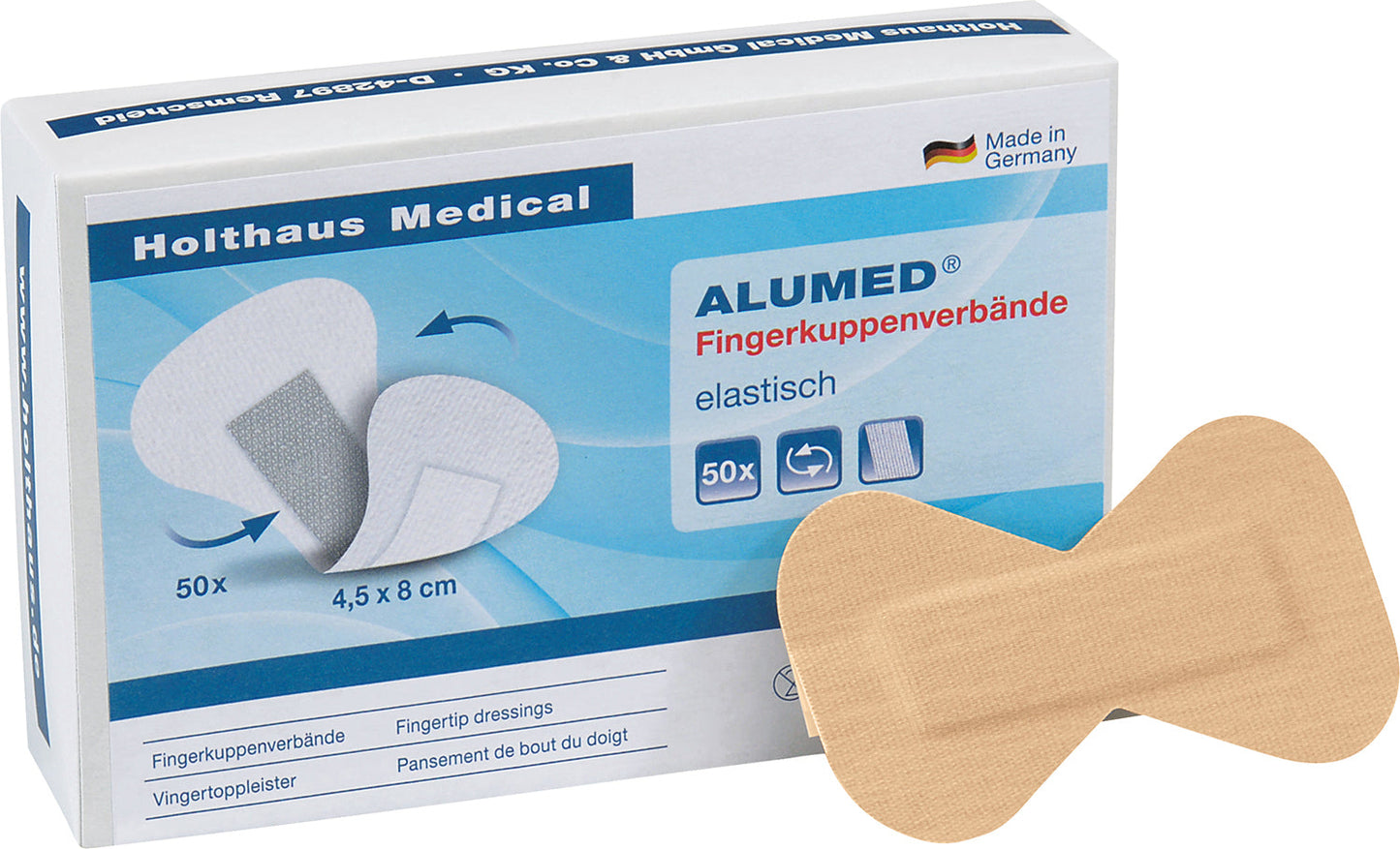 ALUMED Fingerkuppenverband, elastisch