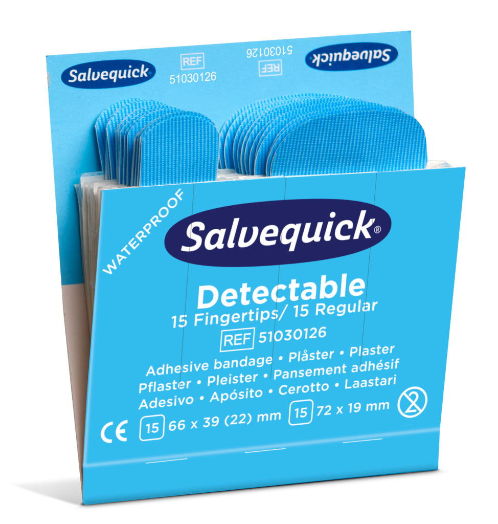 Salvequick - detektierbar