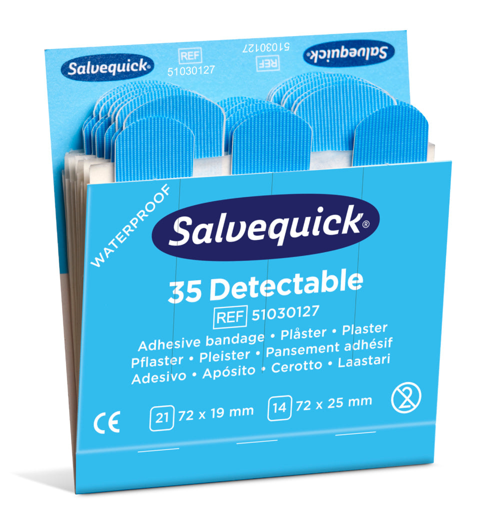 Salvequick - detektierbar